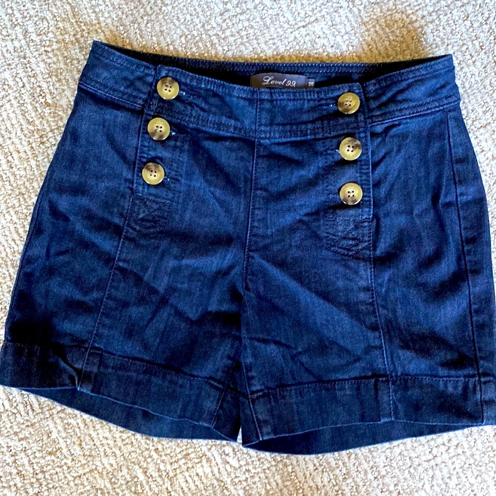 Anthropologie Brand Denim Shorts, Level 99